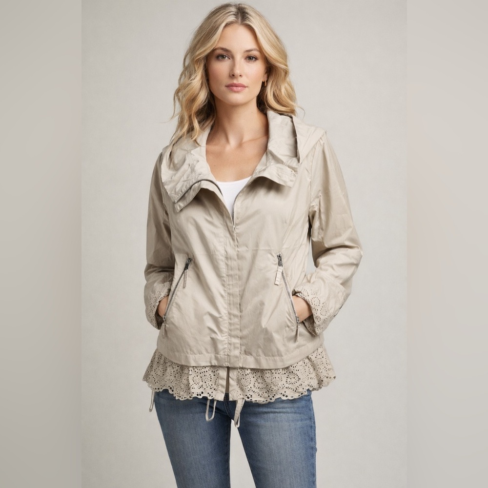 NWT Ciao Milano Italy - Lightweight Spring Jacket - Size Small - Picture 12 of 15